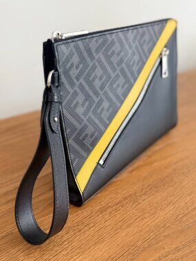 Fendi Diagonal Clutch